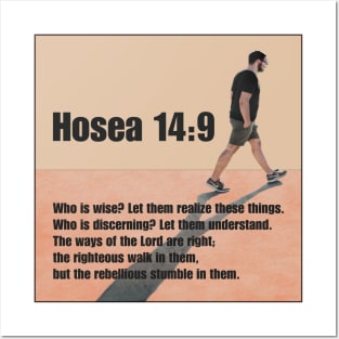 Hosea 14:9 Posters and Art